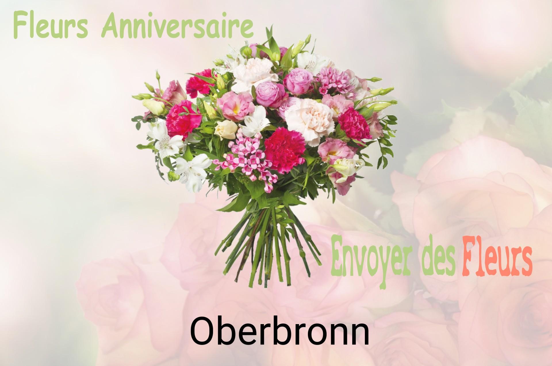 Bouquet de fleurs d’anniversaire livré à Oberbronn