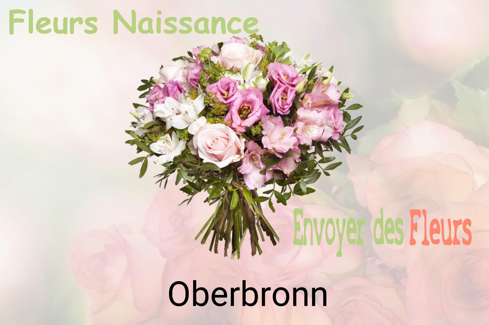 Bouquet de fleurs de naissance livré à Oberbronn